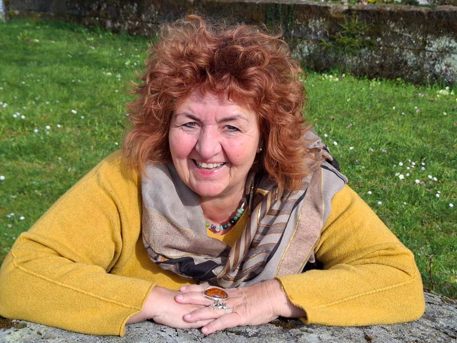 Pamela Guggenheim lächelnd